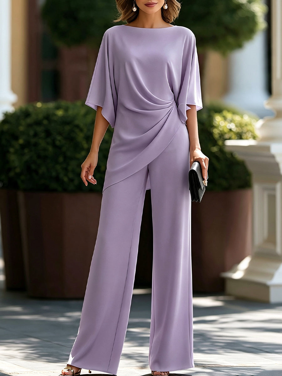Pippa | Draped Two-Piece Set