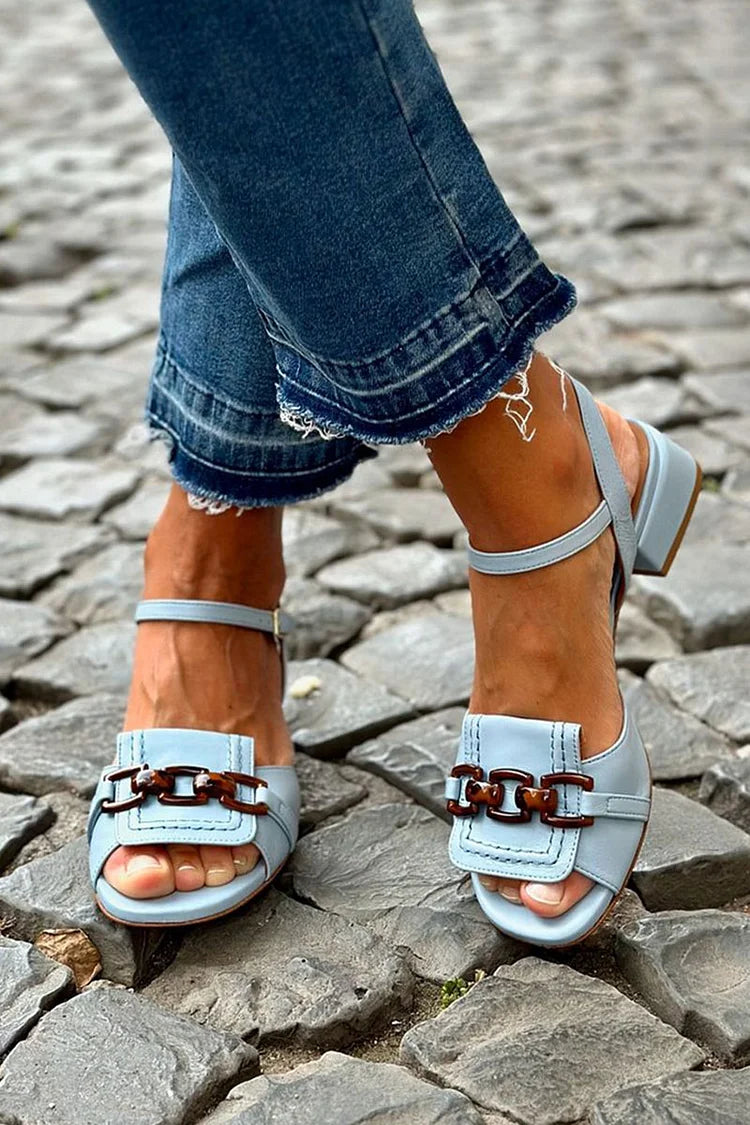 Elodie | Open Toe Comfort Sandals