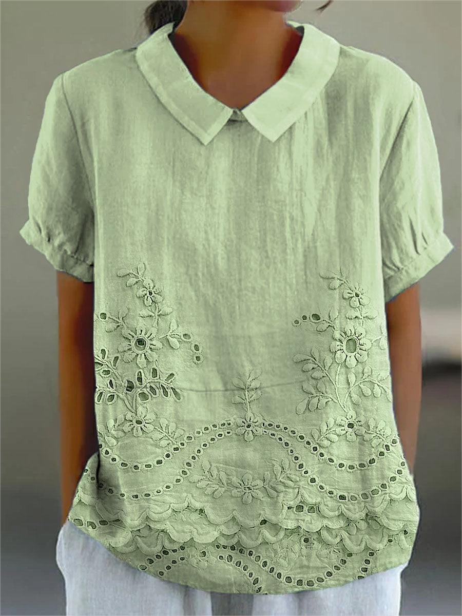 Matilda | Embroidered Relaxed Blouse