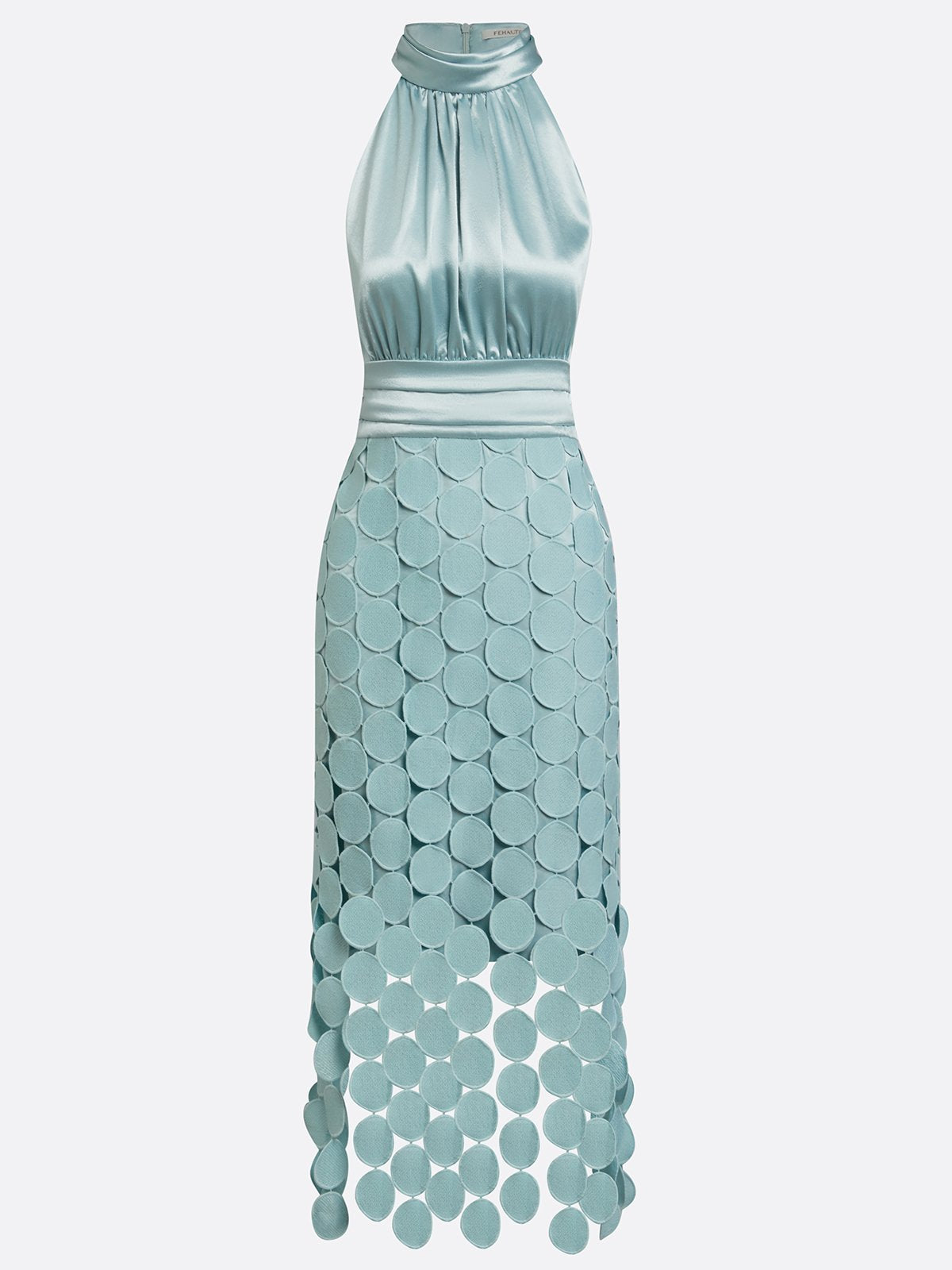 Saskia | Halter Detail Midi Dress