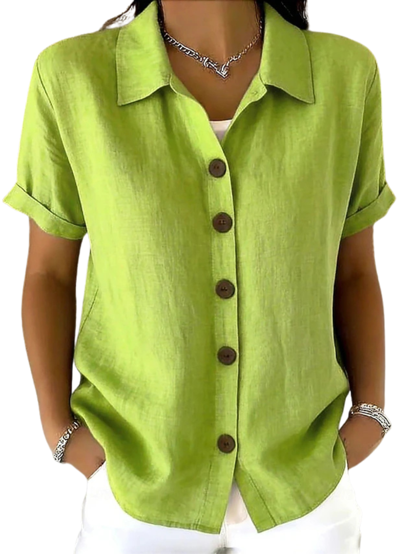 Merryn | Relaxed Button Blouse
