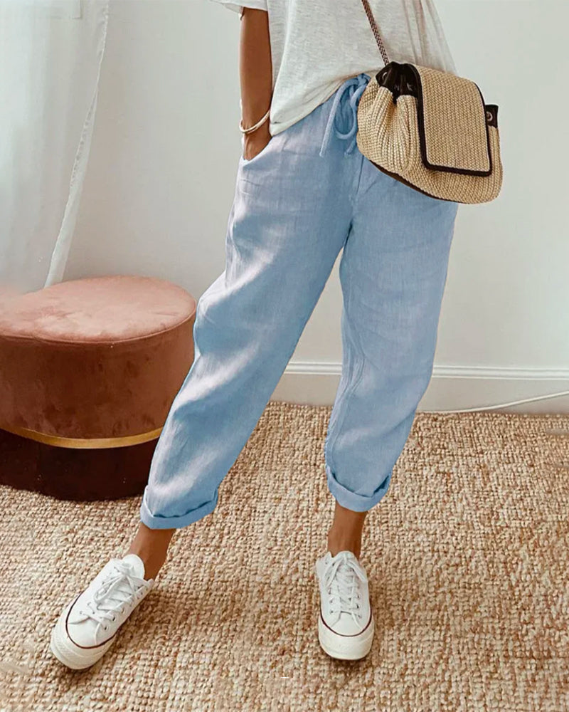 Bronte | Relaxed Linen Trousers