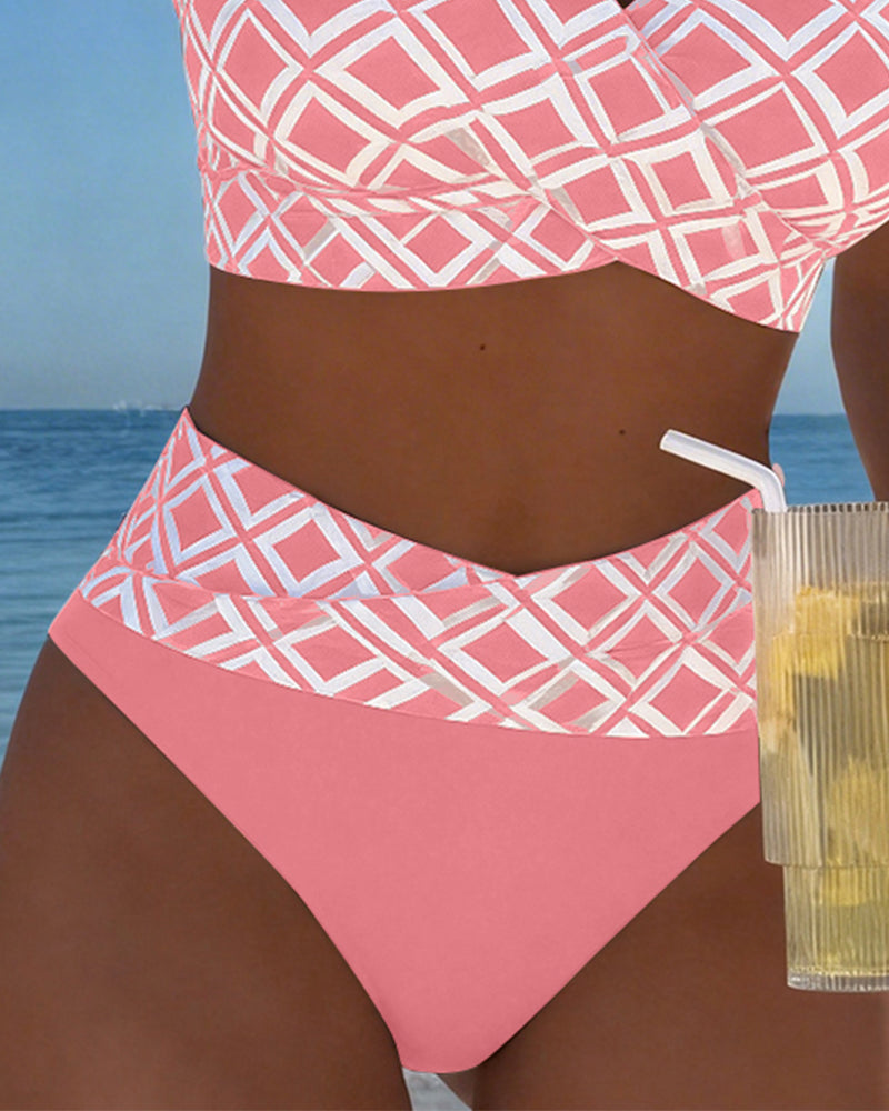 Tahlia | Supportive High-Waisted Bikini Set