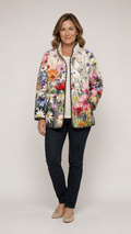 Tahlia | Floral Quilted Jacket