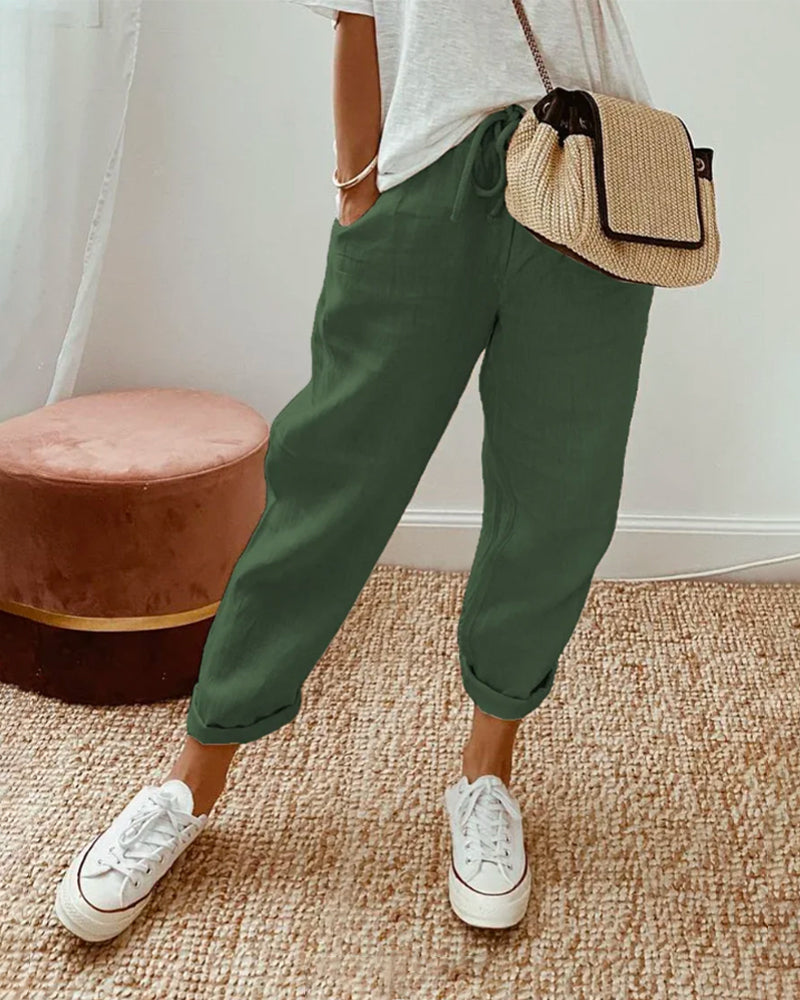 Bronte | Relaxed Linen Trousers