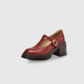 Charlotte | Platform Block Heel Mary Janes