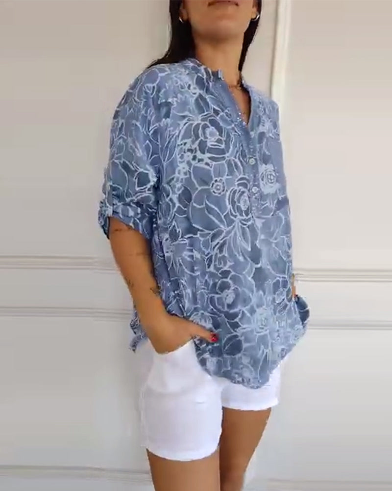 Holly™ Floral Print Blouse
