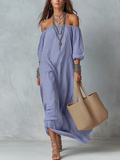 Jolene | Striped Resort Maxi Dress