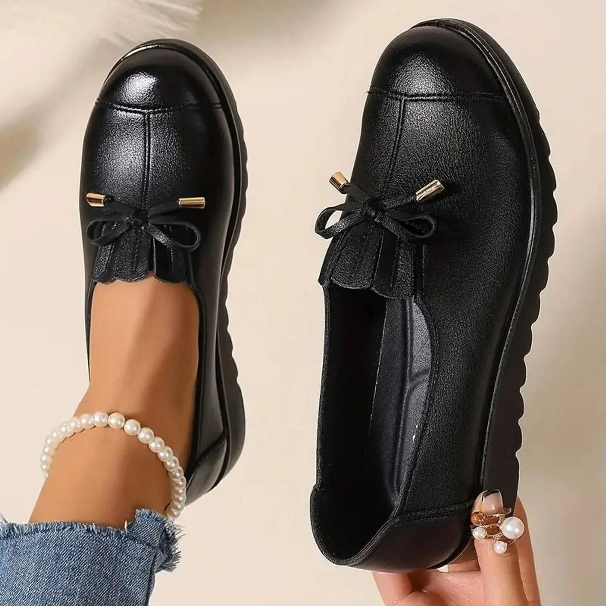 Kirrily | Orthopaedic Bow Loafers