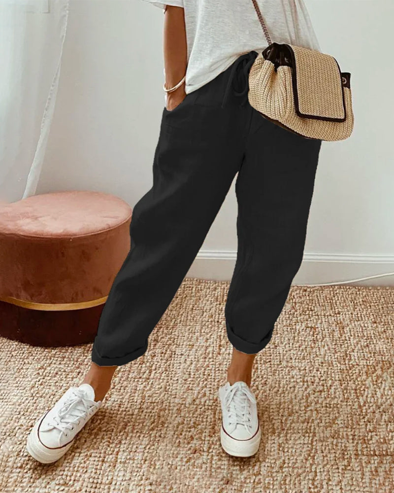 Bronte | Relaxed Linen Trousers