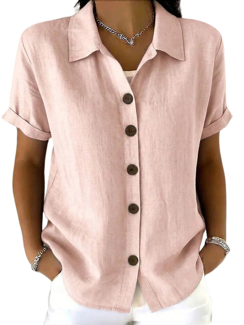 Merryn | Relaxed Button Blouse
