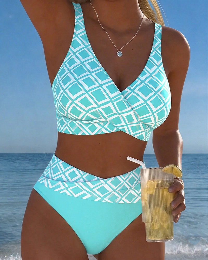 Tahlia | Supportive High-Waisted Bikini Set