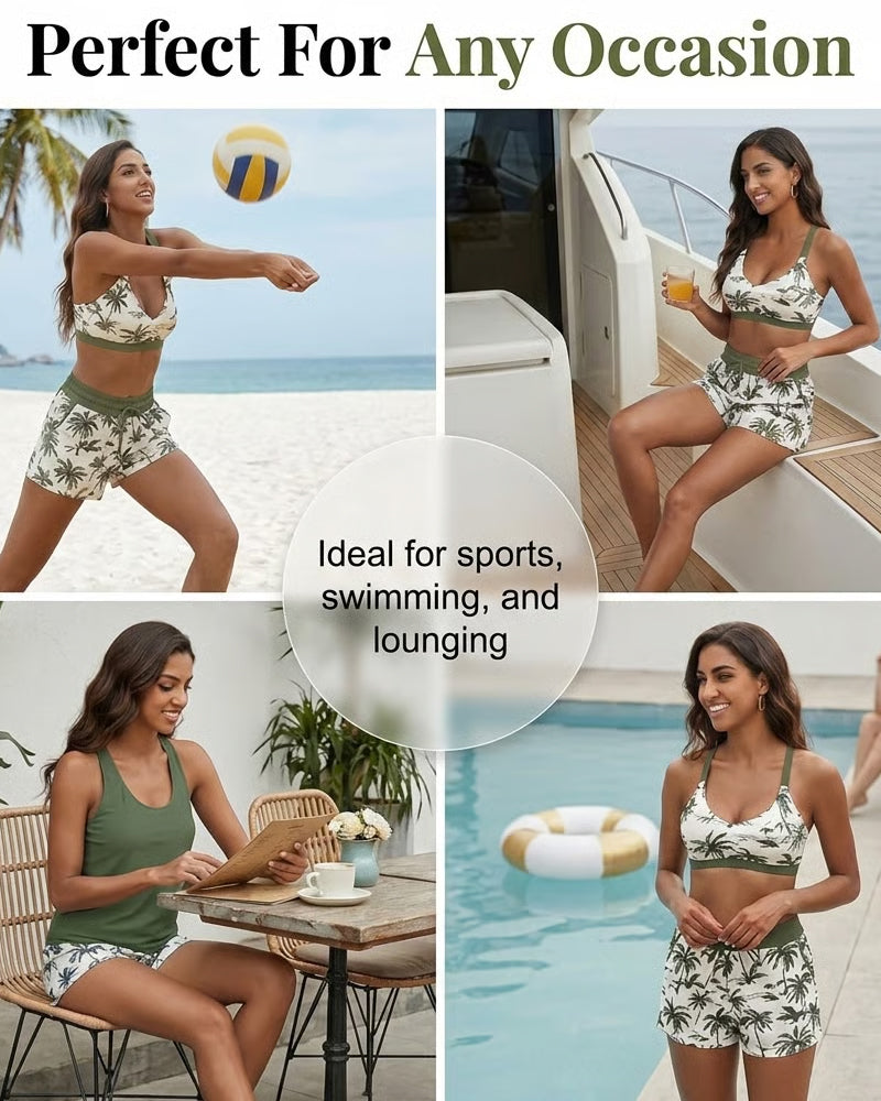 Matilda | 3-Piece Tankini Swim Set