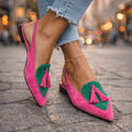 Ava | Tassel Slingback Flats