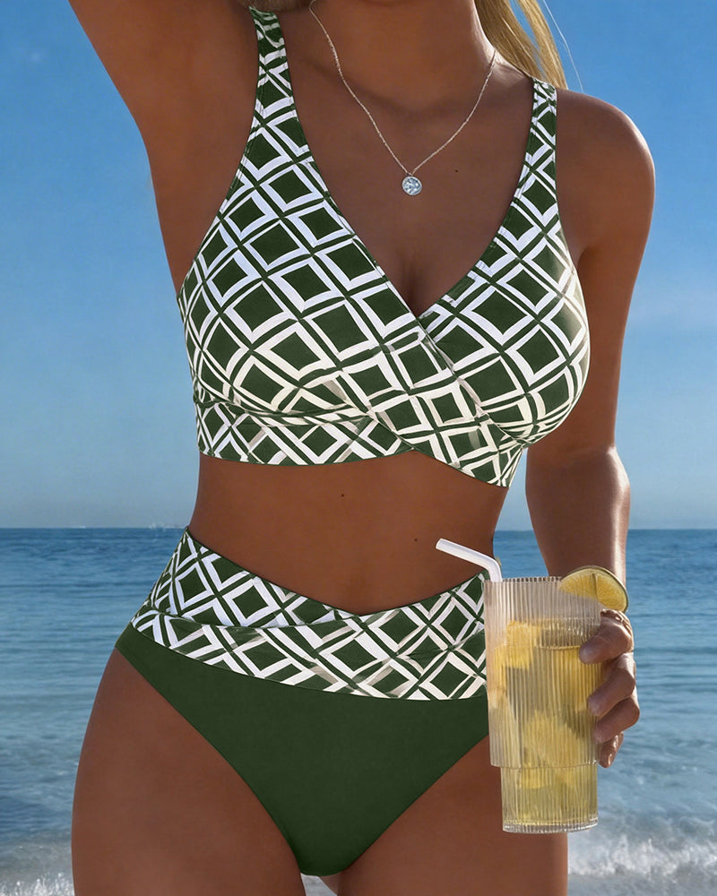 Tahlia | Supportive High-Waisted Bikini Set