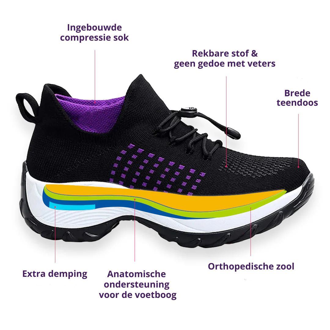 LilacLuxe™ | Pain-Relieving Sneakers