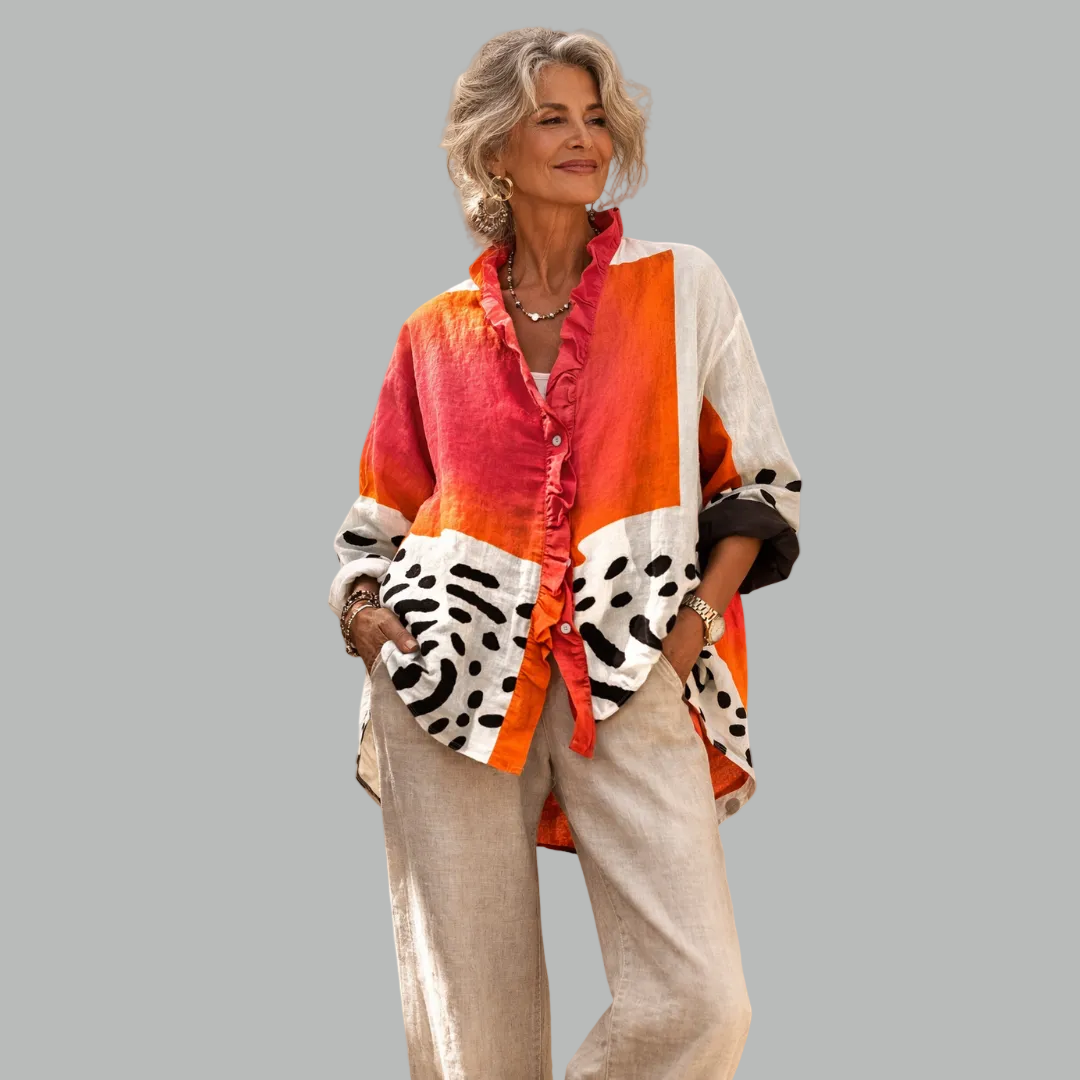 Ruby | Relaxed Print Blouse