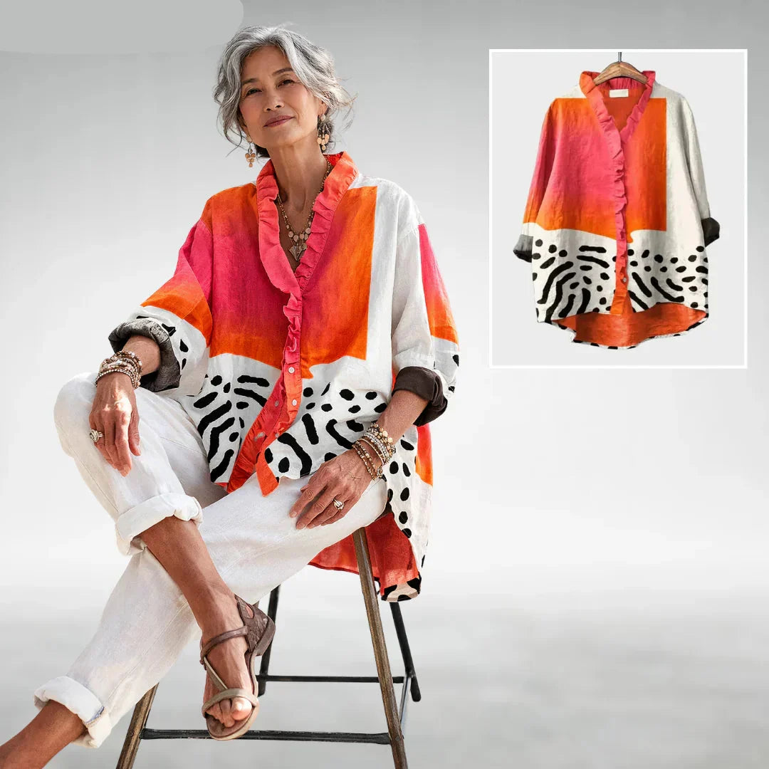 Ruby | Relaxed Print Blouse