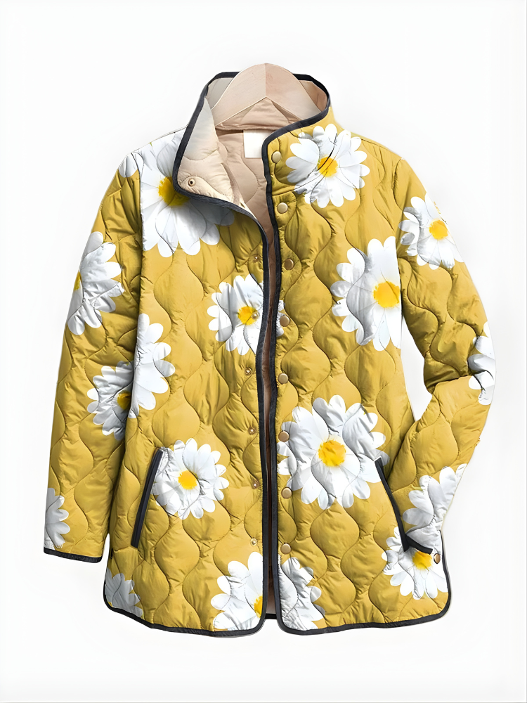 Tahlia | Floral Quilted Jacket