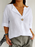Kirra | Relaxed Button Blouse