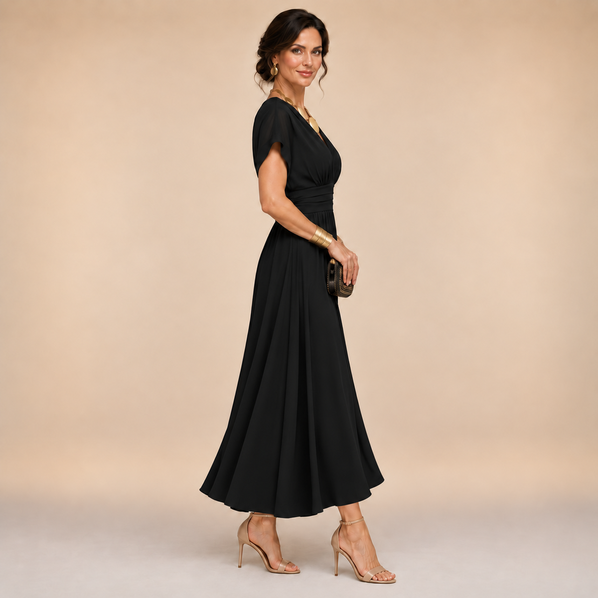 Matilda | Wrap Midi Dress