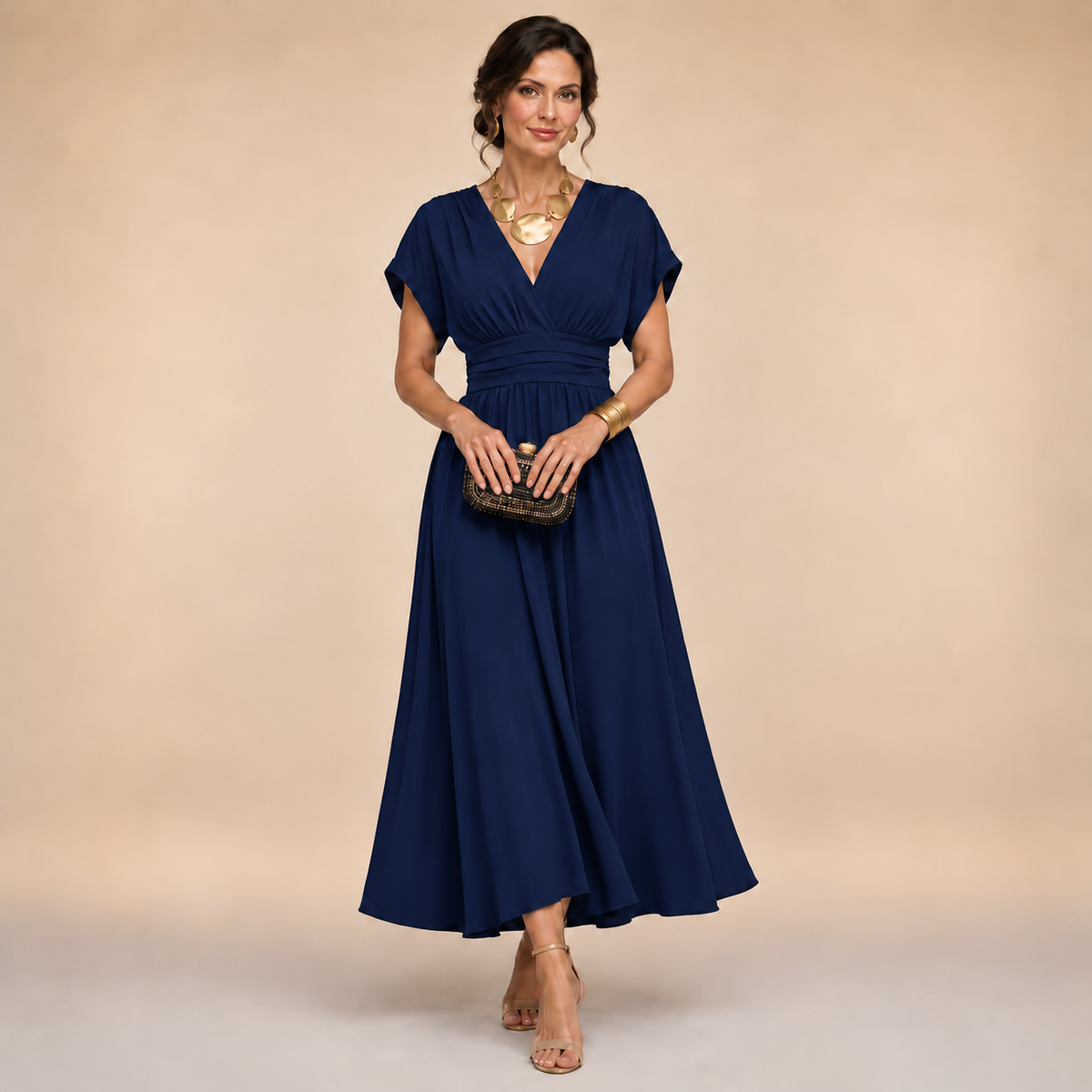 Matilda | Wrap Midi Dress