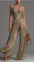 Savannah | Pleated Floral Jumpsuit