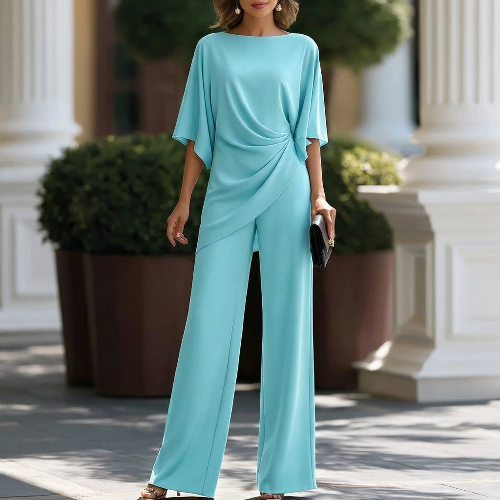 Pippa | Draped Two-Piece Set