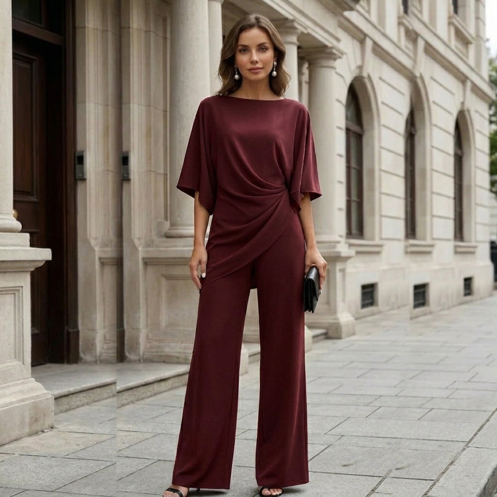 Pippa | Draped Two-Piece Set
