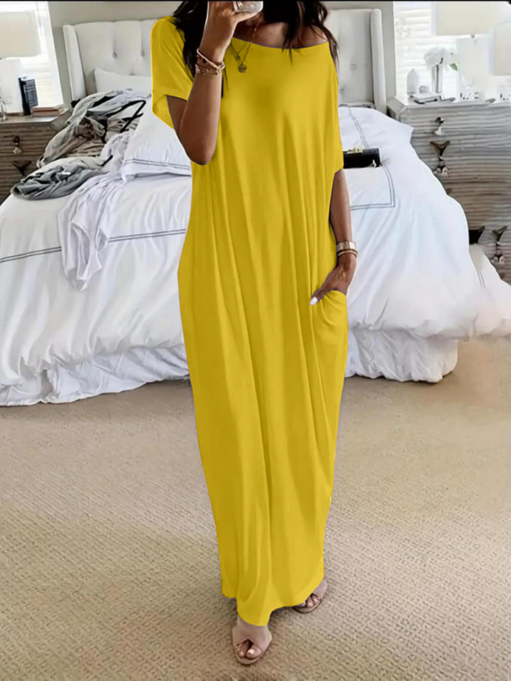 Kirra | Relaxed Pocket Maxi Dress