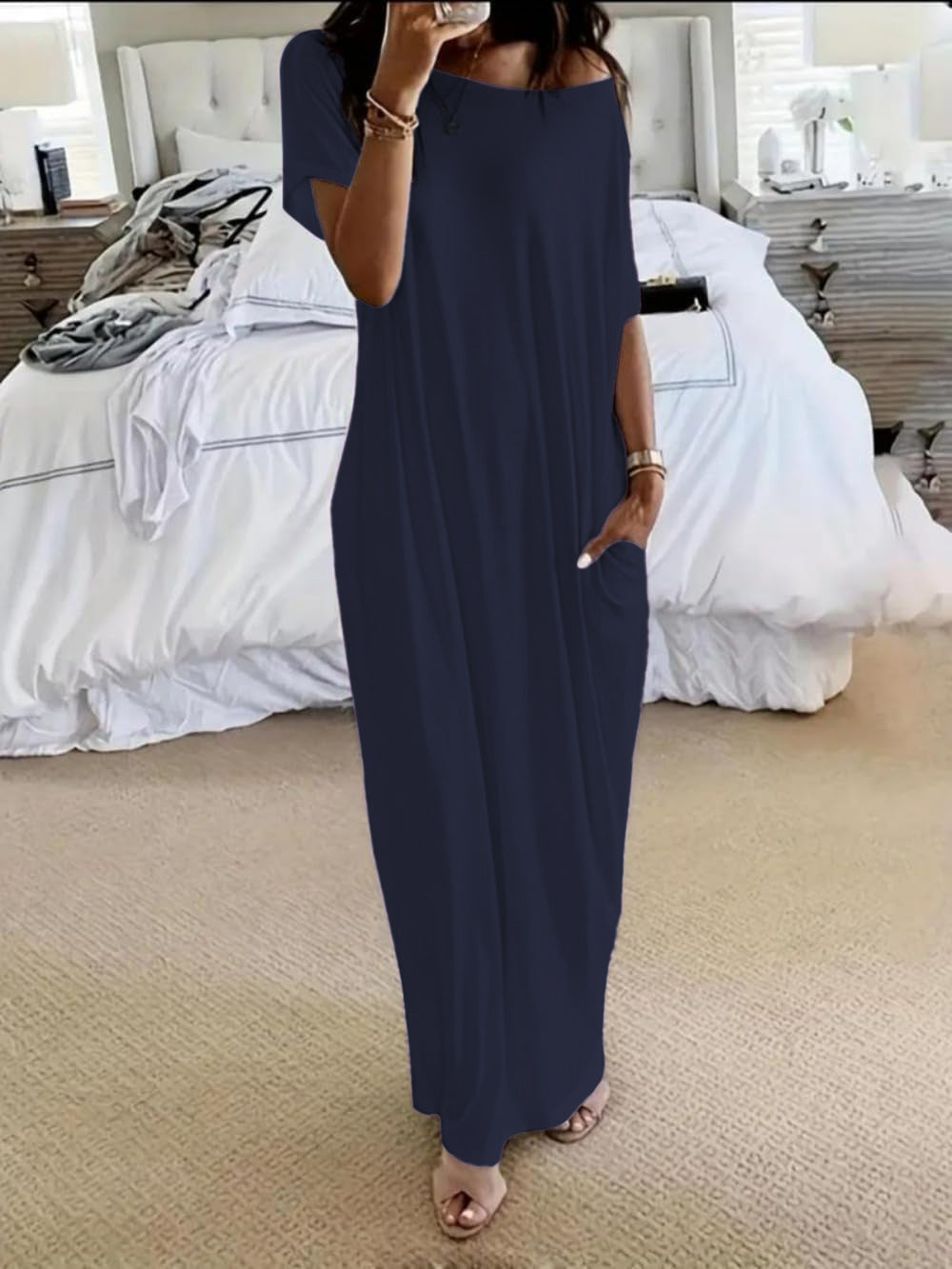 Kirra | Relaxed Pocket Maxi Dress
