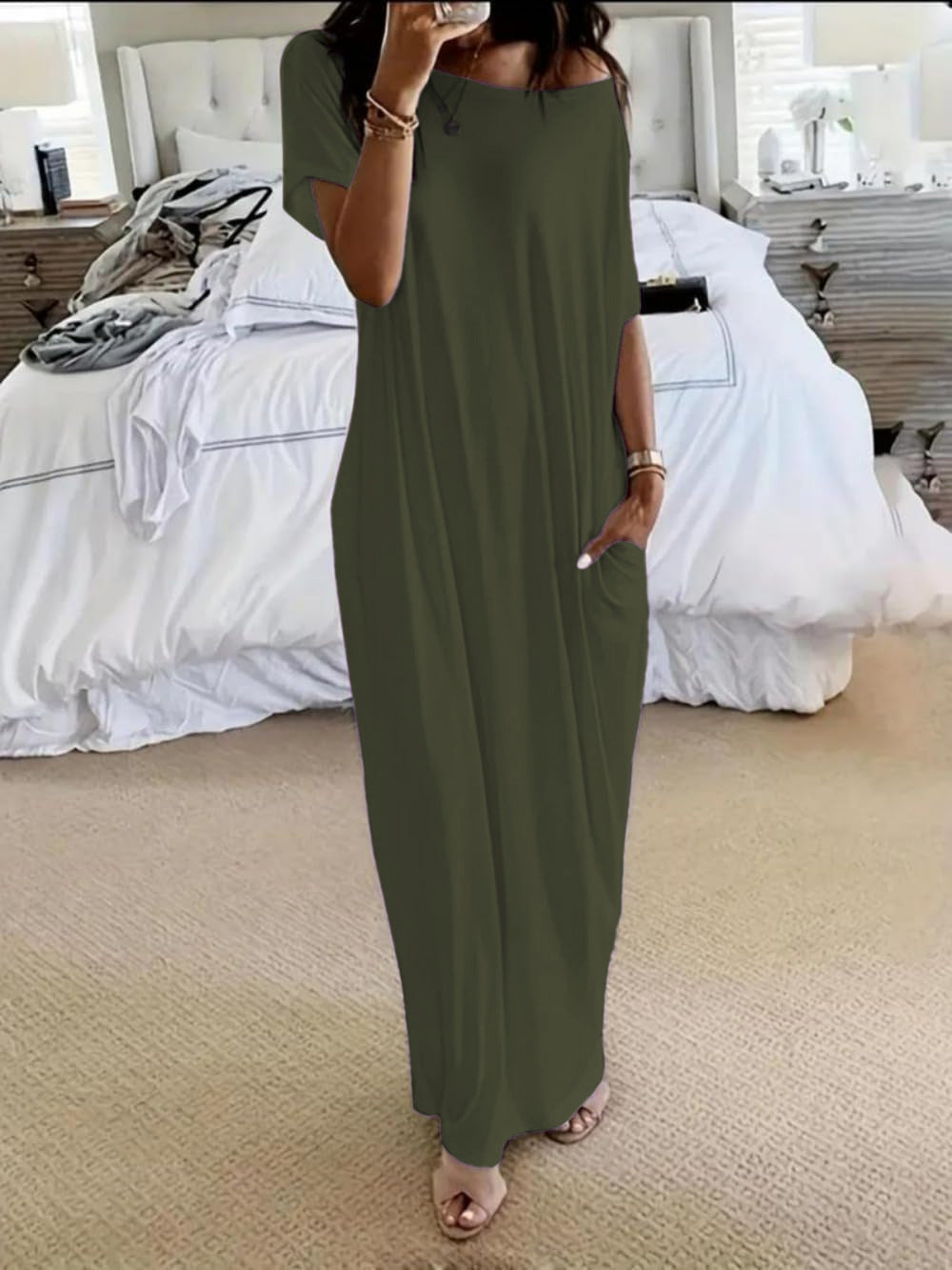 Kirra | Relaxed Pocket Maxi Dress