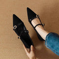 Tilly | Double-Strap Pointed Flats