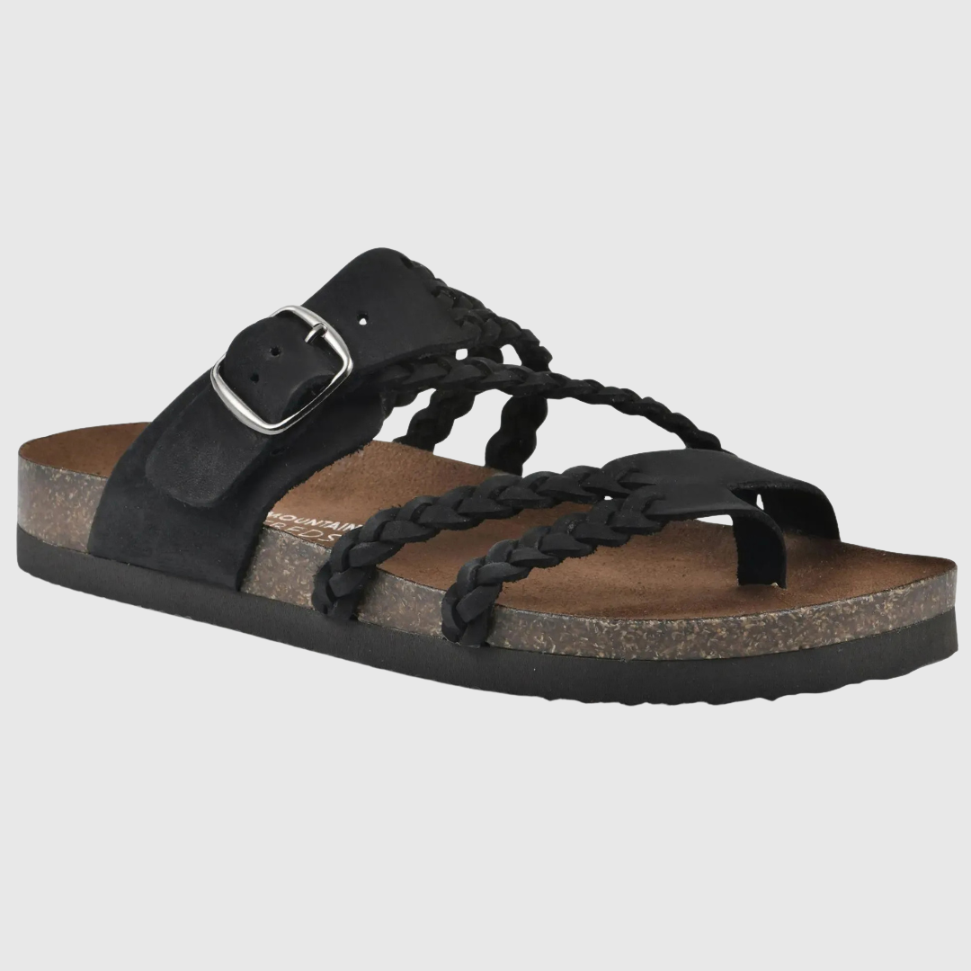 Hayleigh | Orthopaedic Braided Leather Sandal
