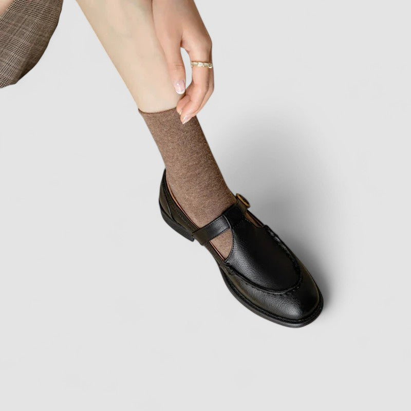 Brooke | Square Toe Comfort Mary Janes