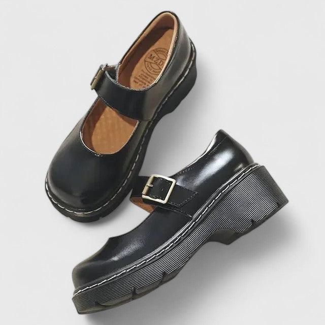 Maisie | Chunky Platform Mary Jane Shoes