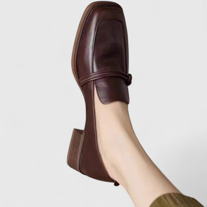 Mia | Square Toe Comfort Loafers