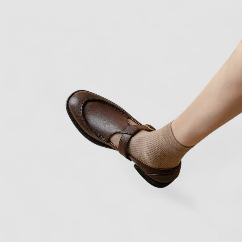 Brooke | Square Toe Comfort Mary Janes