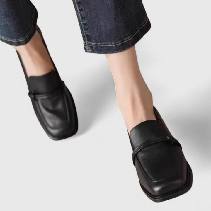 Mia | Square Toe Comfort Loafers