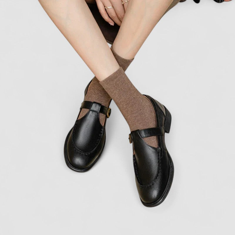Brooke | Square Toe Comfort Mary Janes