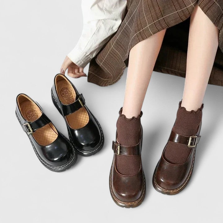 Maisie | Chunky Platform Mary Jane Shoes
