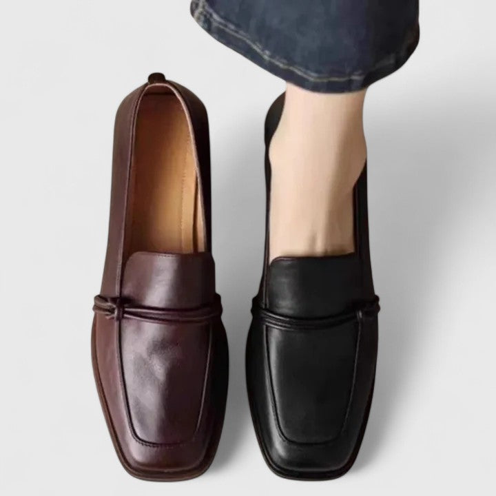 Mia | Square Toe Comfort Loafers