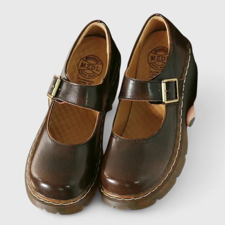 Maisie | Chunky Platform Mary Jane Shoes