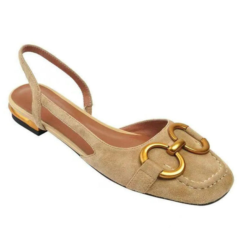 Brenna | Orthopedic Leather Buckle Sandals