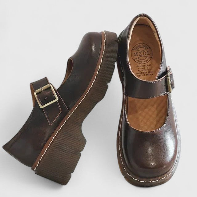 Maisie | Chunky Platform Mary Jane Shoes