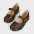 Millie | Contrast Stitch Mary Jane Shoes