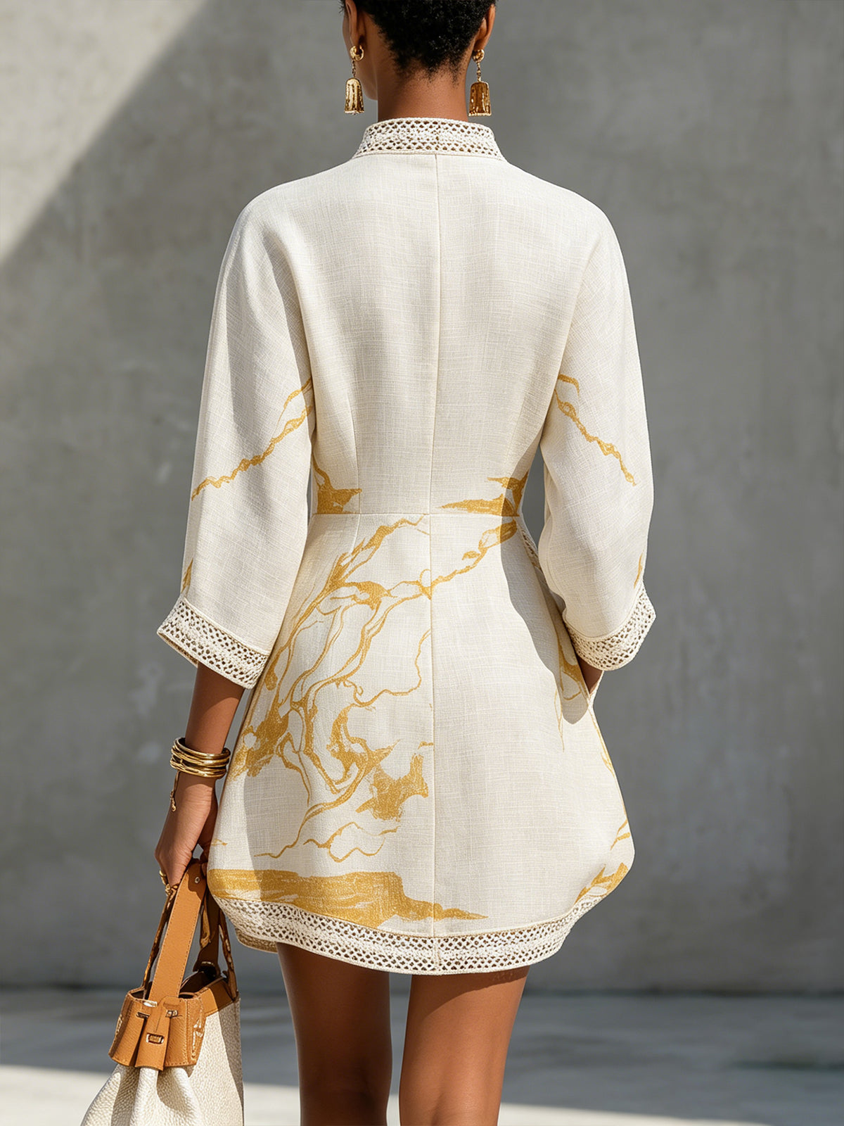Solene | Relaxed Artistic Tunic Dress