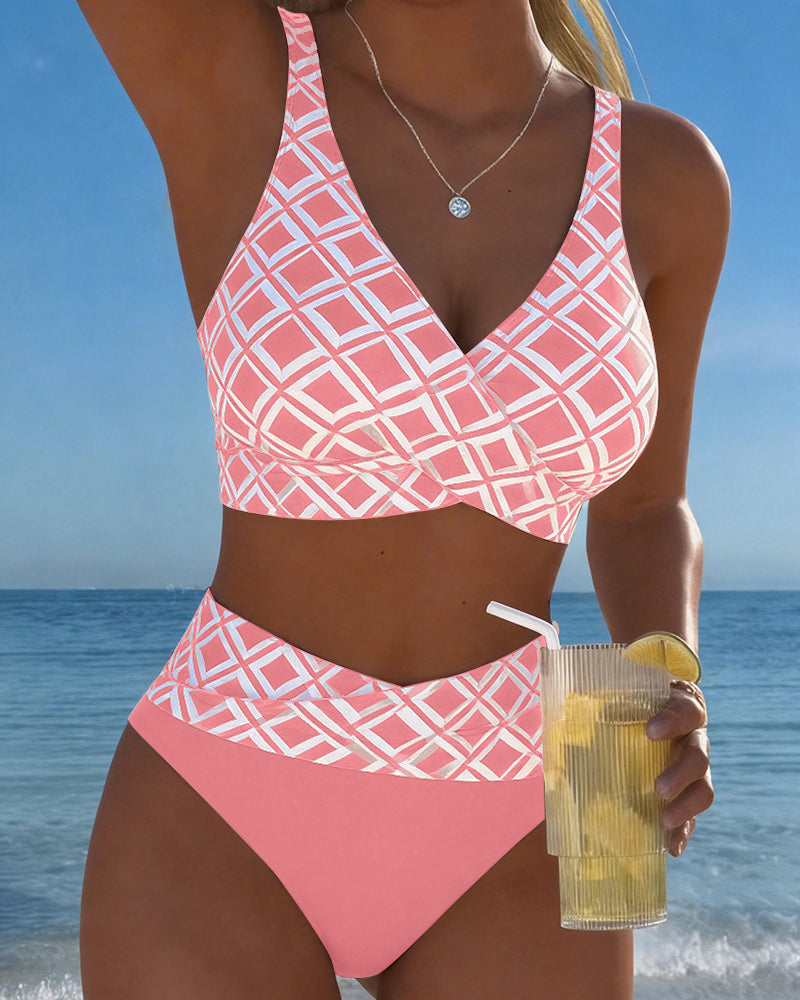 Tahlia | Supportive High-Waisted Bikini Set