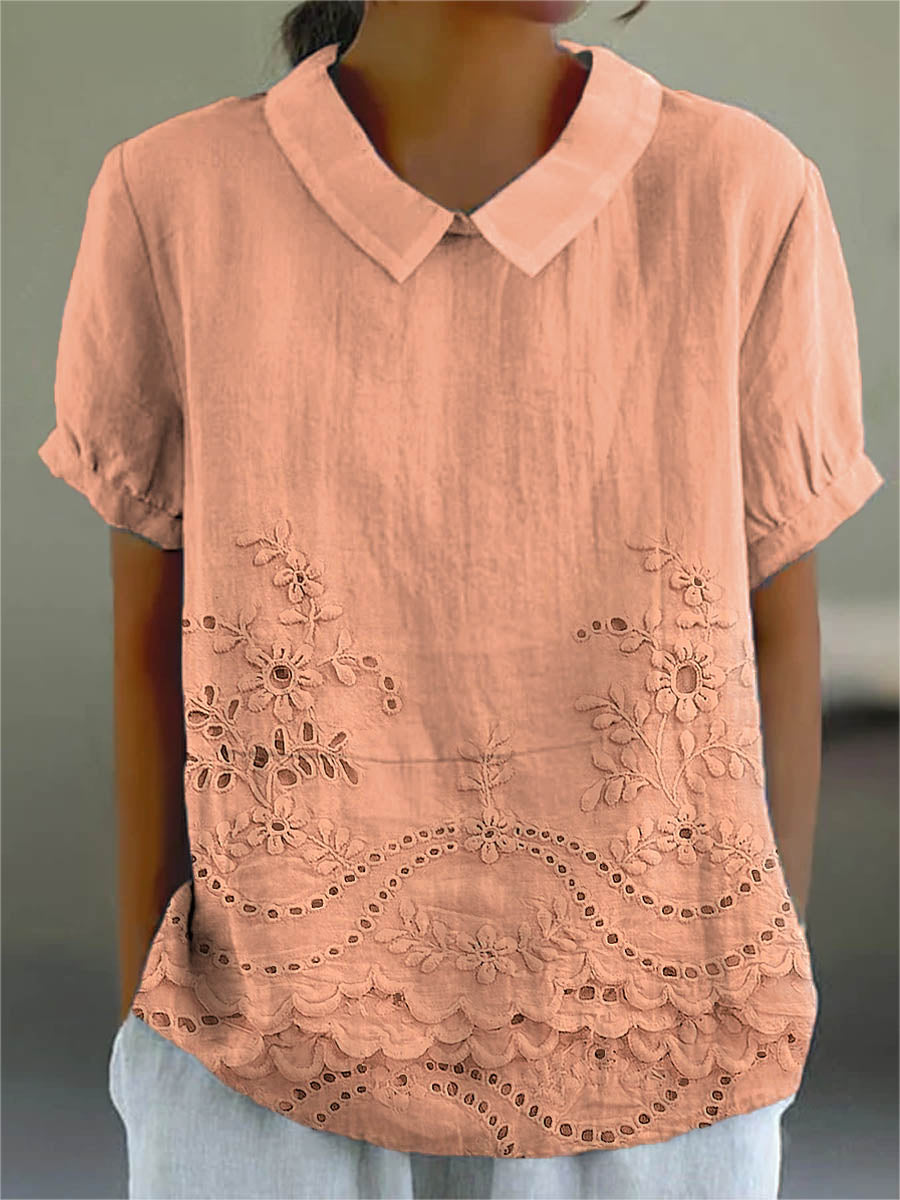 Matilda | Embroidered Relaxed Blouse