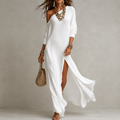 Adelaide | One-Shoulder Flowing Maxi Dress